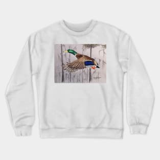 Mallard Duck Crewneck Sweatshirt